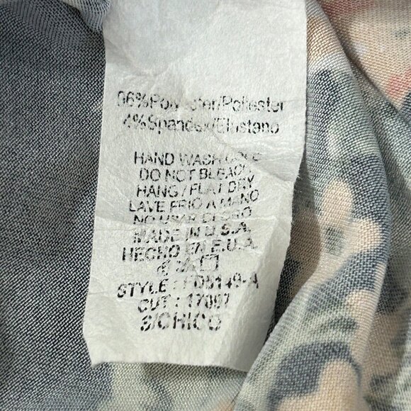 Flamingo Urban Women Black Floral Knit Round Neck Short Sleeve Maxi Dress SMALL - Picture 8 of 8